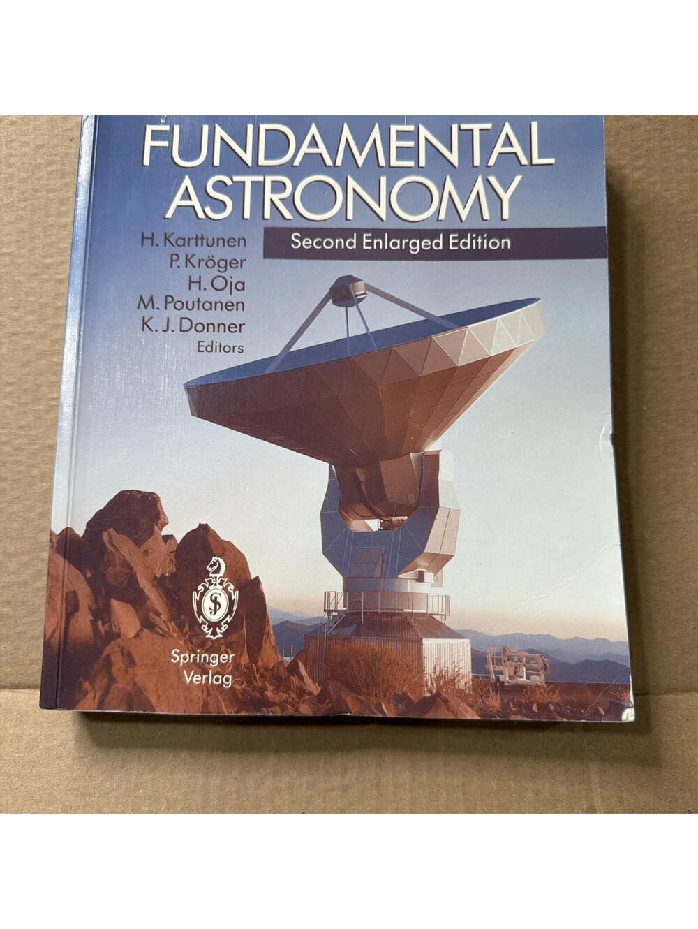Springer-Verlag Fundamental Astronomy 2nd Enlarged Edition Karttunen Kröger S1
